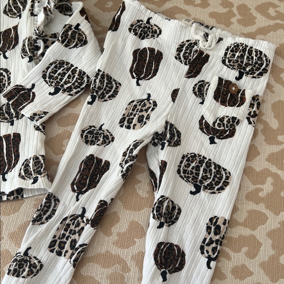 Jessica Simpson 12M Leopard Pumpkin Outfit - Picture 3 of 3